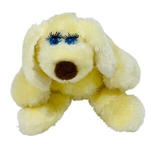 Vintage 1981 Francesca Hoerlien Fifi La Femme Eyelashes Dog Stuffed Animal Plush